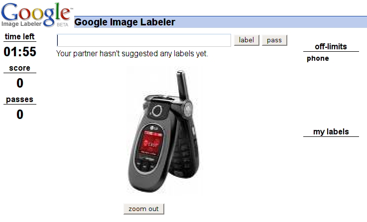 Google Image Labeler